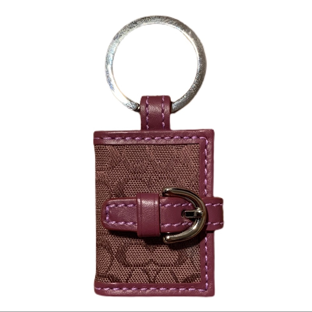 Coach Picture Frame Keychain